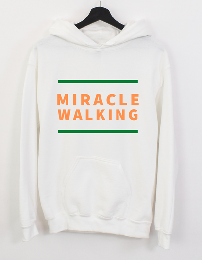 Miracle Walking Orange & Green Hoodie